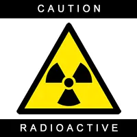 Il simbolo internazionale per i tipi e livelli di radiazioni non sicuri per gli esseri umani non schermati