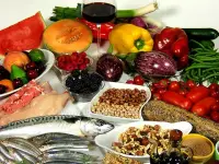 Alimenti freschi e secchi di buona qualità