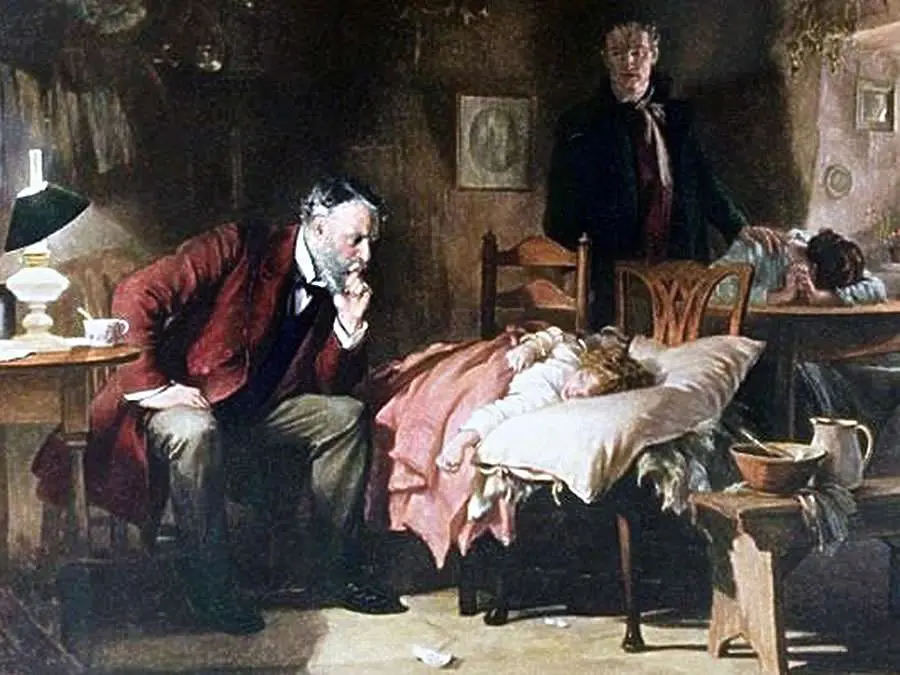 Quadro di Luke Fildes